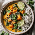 creamy pumpkin coconut curry recipe (vegan & cozy)